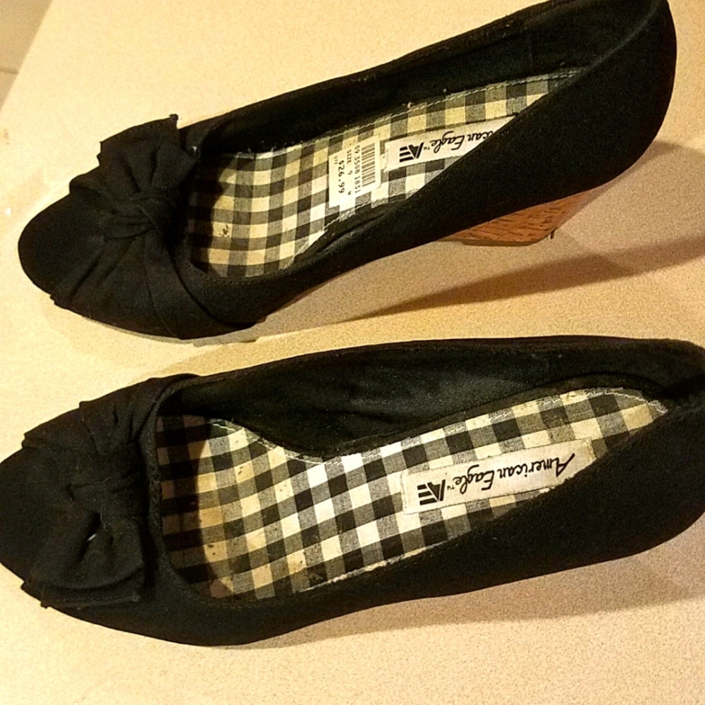 Black shoes